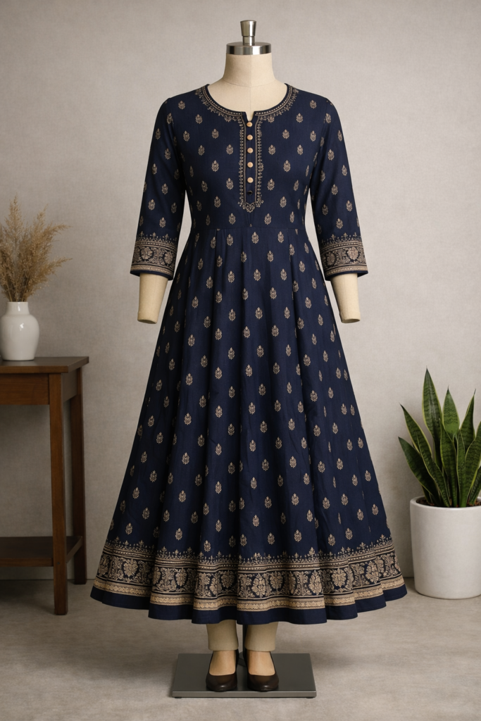 Anarkali.Fully Customised-With panel
