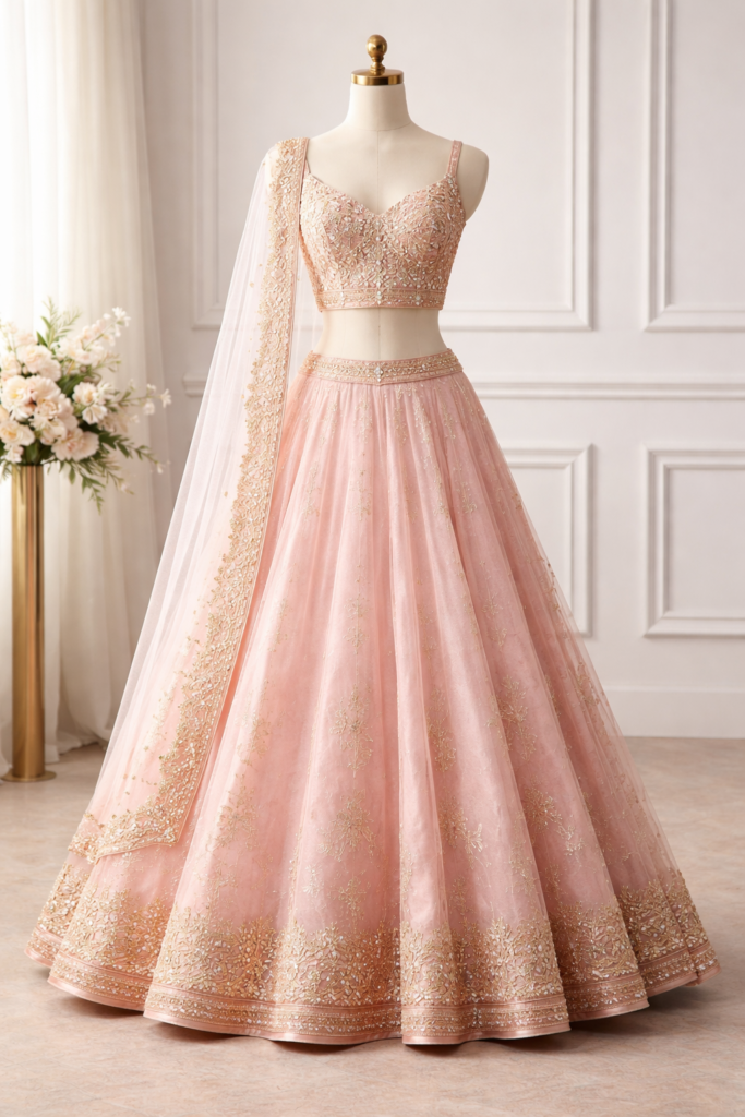 Circular Lehenga – Fully Customised