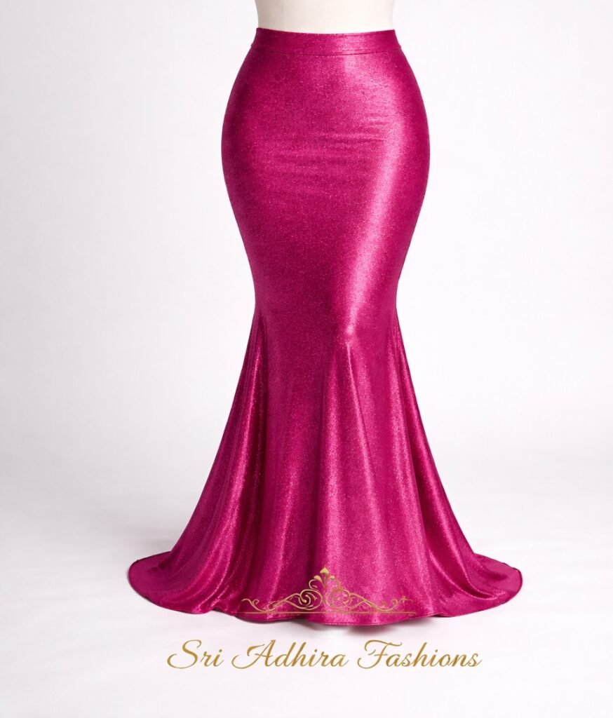 Customized Shimmer Inskirt