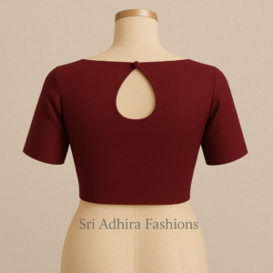 Drop Neck Saree Blouse