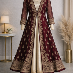 Jacket Style Anarkali-Fully Customised