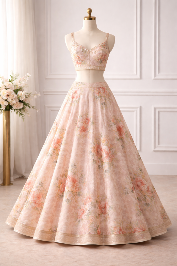 A-Line Lehenga – Simple, Elegant & Premium