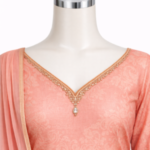 V Neck – Designer Embellished Finish