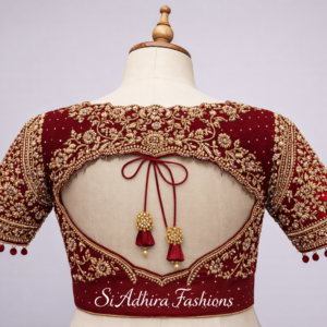 Fully Customised Designer Aari Work Blouse – Premium Bridal & Occasion Wear