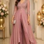 Front Slit Anarkali.Fully Customised