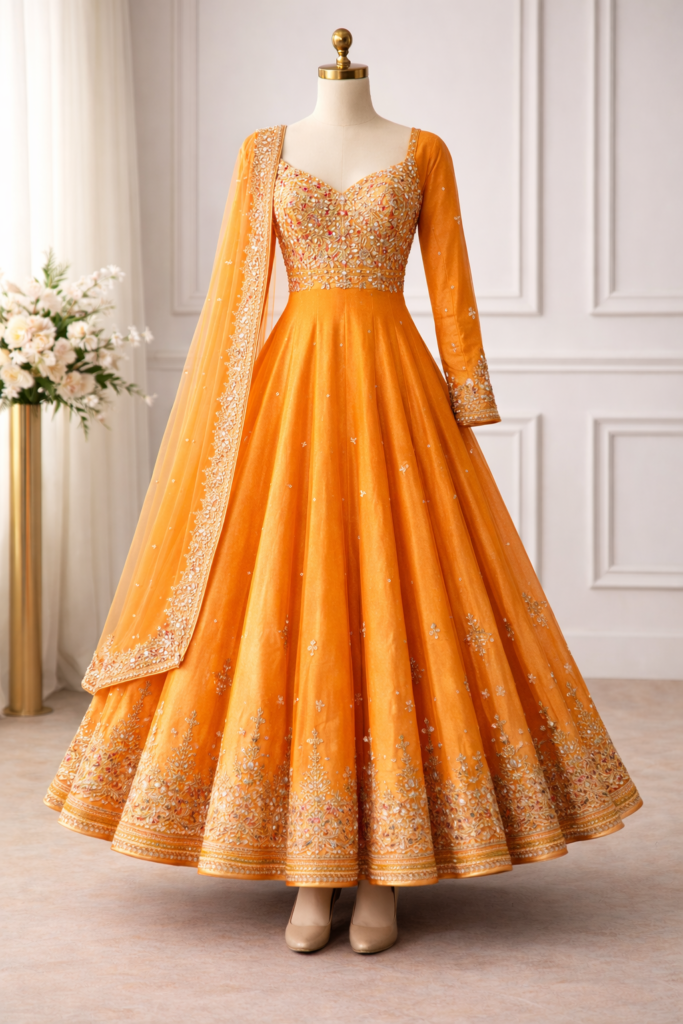 Circular Anarkali – Full Length / Leg Length