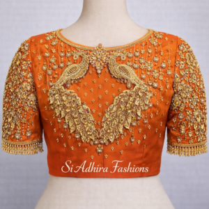 Fully Customised Bridal Aari Work Blouse
