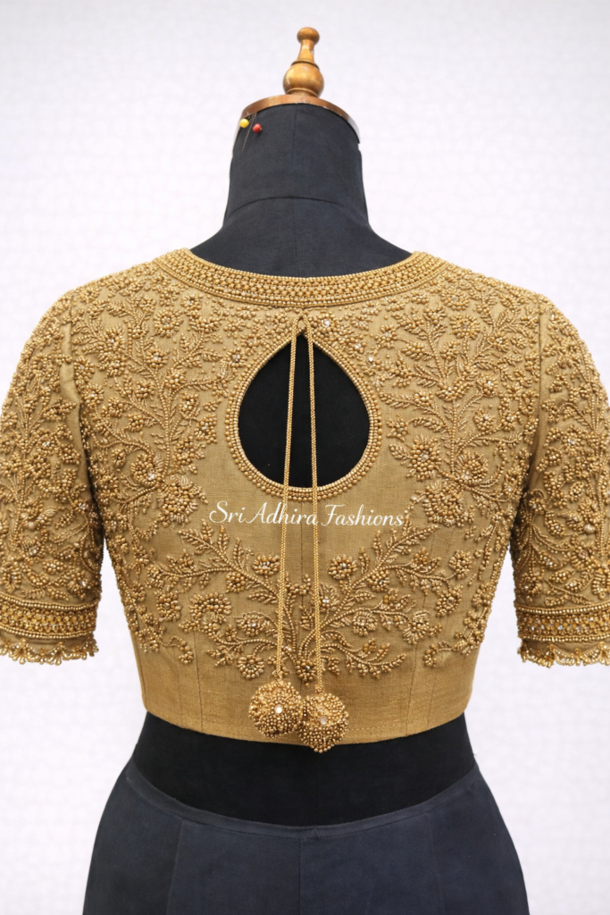 Fully Customised Designer Aari Work Blouse