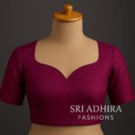 Sweetheart Neck Designer Blouse