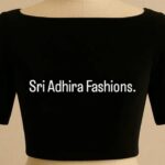 Boat Neck Blouse – Classic & Graceful