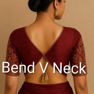 Bend V Neck Blouse