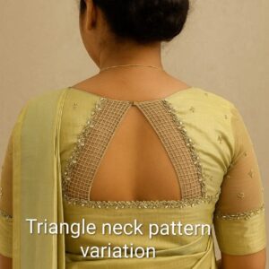Triangle Drop Blouse