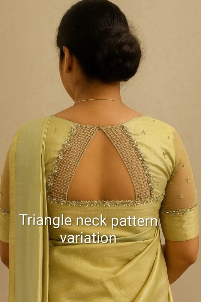 Triangle Drop Blouse